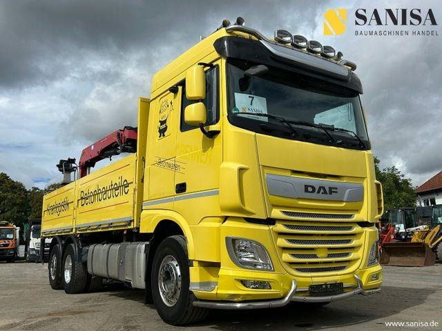 DAF XF 480/HMF 2530 L-CR Kran/Lenk/Lift/Baustoff - Auto s hydraulickou rukou: obrázok 2 DAF XF 480/HMF 2530 L-CR Kran/Lenk/Lift/Baustoff - Auto s hydraulickou rukou: obrázok 2