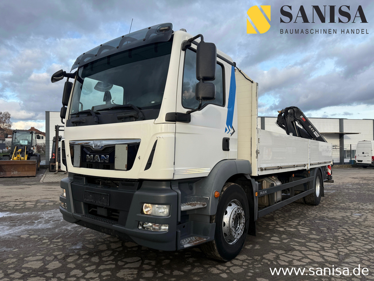 MAN TGM 18.340/Kran Hiab 099 E-2 HIDUO - Valníkový/ Plošinový nákladný automobil, Auto s hydraulickou rukou: obrázok 2 MAN TGM 18.340/Kran Hiab 099 E-2 HIDUO - Valníkový/ Plošinový nákladný automobil, Auto s hydraulickou rukou: obrázok 2