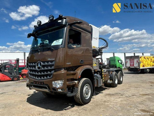 MERCEDES-BENZ Arocs 3351/6x6/Palfinger Epolsion S260/Langholz - Nákladné vozidlo na prepravu dreva: obrázok 1 MERCEDES-BENZ Arocs 3351/6x6/Palfinger Epolsion S260/Langholz - Nákladné vozidlo na prepravu dreva: obrázok 1
