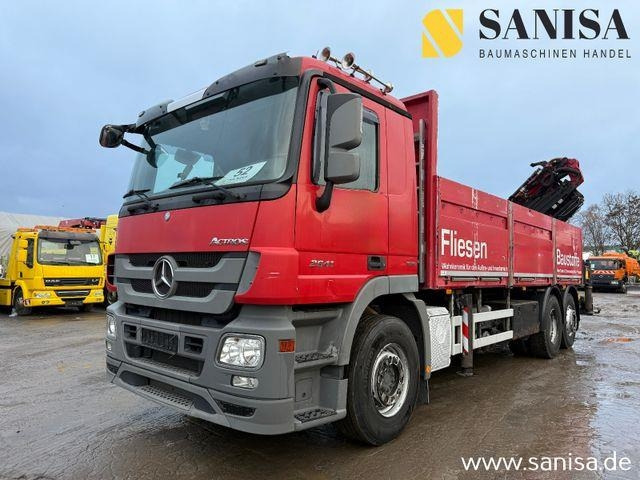 Mercedes-Benz Actros 2541/Kran/PK 34002-SH E/FlyJib/Funk/31Met - Valníkový/ Plošinový nákladný automobil: obrázok 1 Mercedes-Benz Actros 2541/Kran/PK 34002-SH E/FlyJib/Funk/31Met - Valníkový/ Plošinový nákladný automobil: obrázok 1