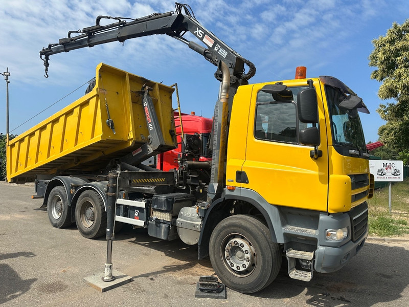 DAF CF 85.410 6X4 21T HOOKLIFT + CRANE HIAB 166-3 HIPRO + ROTATOR - 5/6F - RETARDER - TÜV 10/2025 - EURO 5 - BE TRUCK - Hákový nosič kontajnerov, Auto s hydraulickou rukou: obrázok 1 DAF CF 85.410 6X4 21T HOOKLIFT + CRANE HIAB 166-3 HIPRO + ROTATOR - 5/6F - RETARDER - TÜV 10/2025 - EURO 5 - BE TRUCK - Hákový nosič kontajnerov, Auto s hydraulickou rukou: obrázok 1