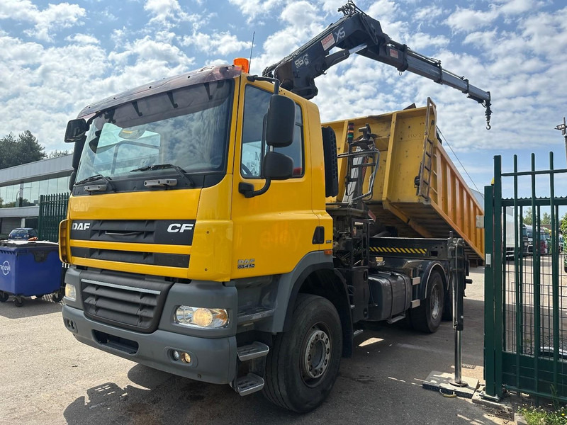 DAF CF 85.410 6X4 21T HOOKLIFT + CRANE HIAB 166-3 HIPRO + ROTATOR - 5/6F - RETARDER - TÜV 10/2025 - EURO 5 - BE TRUCK - Hákový nosič kontajnerov, Auto s hydraulickou rukou: obrázok 4 DAF CF 85.410 6X4 21T HOOKLIFT + CRANE HIAB 166-3 HIPRO + ROTATOR - 5/6F - RETARDER - TÜV 10/2025 - EURO 5 - BE TRUCK - Hákový nosič kontajnerov, Auto s hydraulickou rukou: obrázok 4