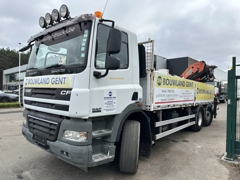 DAF CF 85.460 6x2 LIFT+LENK ACHSE + KRAN PALFINGER PK 18500 (3x) + RADIO + ROTATOR - EURO 5 - AS TRONIC - BE TRUCK - Valníkový/ Plošinový nákladný automobil, Auto s hydraulickou rukou: obrázok 4 DAF CF 85.460 6x2 LIFT+LENK ACHSE + KRAN PALFINGER PK 18500 (3x) + RADIO + ROTATOR - EURO 5 - AS TRONIC - BE TRUCK - Valníkový/ Plošinový nákladný automobil, Auto s hydraulickou rukou: obrázok 4