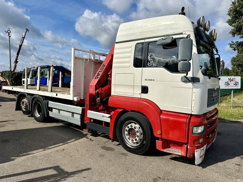 MAN TG 360 A 6x2 + CRANE ATLAS 100.1 A3 - PLATFORM 5m80 - E3 - LIFT-AXLE - FULL AIR SUSPENSION - ZF AS TRONIC - BE TRUCK - Auto s hydraulickou rukou: obrázok 2 MAN TG 360 A 6x2 + CRANE ATLAS 100.1 A3 - PLATFORM 5m80 - E3 - LIFT-AXLE - FULL AIR SUSPENSION - ZF AS TRONIC - BE TRUCK - Auto s hydraulickou rukou: obrázok 2