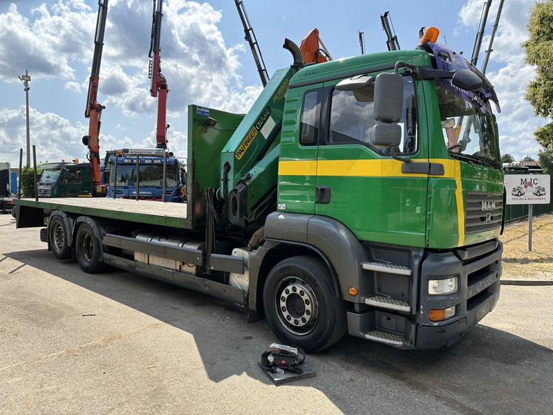 MAN TGA 26.360 6X2 BL + CRANE PALFINGER PK 18500 (4x) - LIFT + STEERING AXLE - PLATFORM 7m75 - MANUAL GEARBOX - Auto s hydraulickou rukou: obrázok 2 MAN TGA 26.360 6X2 BL + CRANE PALFINGER PK 18500 (4x) - LIFT + STEERING AXLE - PLATFORM 7m75 - MANUAL GEARBOX - Auto s hydraulickou rukou: obrázok 2