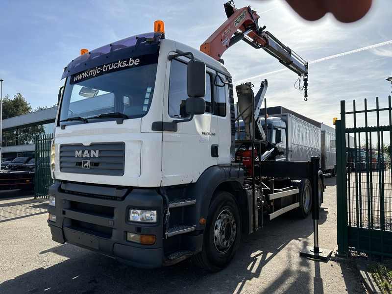 MAN TGA 33.360 6x4 HAAKSYSTEEM + KRAAN PALFINGER PK 15002 - MANUEEL - BLADVERIGN - NAAFREDUCTIE - BE TRUCK - Hákový nosič kontajnerov, Auto s hydraulickou rukou: obrázok 3 MAN TGA 33.360 6x4 HAAKSYSTEEM + KRAAN PALFINGER PK 15002 - MANUEEL - BLADVERIGN - NAAFREDUCTIE - BE TRUCK - Hákový nosič kontajnerov, Auto s hydraulickou rukou: obrázok 3