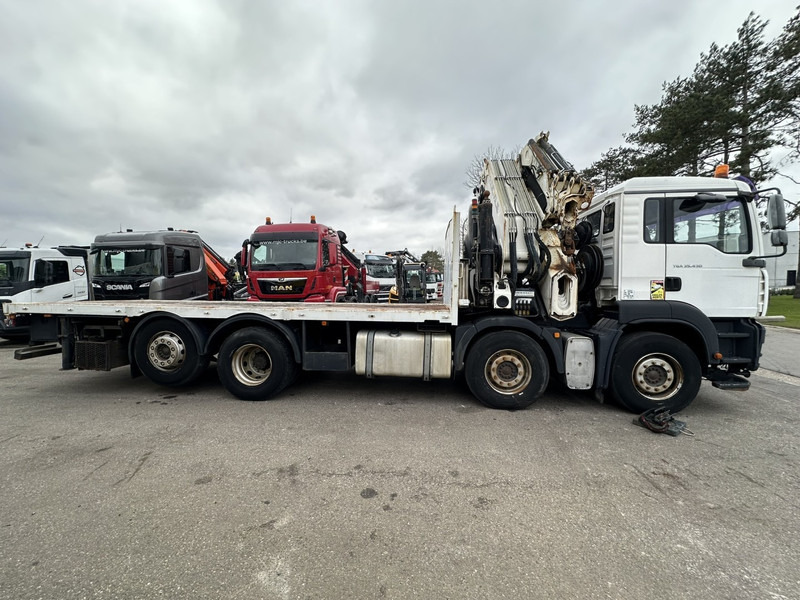 MAN TGA 35.430 8x2 + KRAN HIAB 700 E-6 + JIB 165X-3 - RETARDER - PRITSCHE 6m70~8m50 EXTENDABLE - MANUAL GEARBOX ZF - LIFT + STEERING AXLE - Valníkový/ Plošinový nákladný automobil, Auto s hydraulickou rukou: obrázok 3 MAN TGA 35.430 8x2 + KRAN HIAB 700 E-6 + JIB 165X-3 - RETARDER - PRITSCHE 6m70~8m50 EXTENDABLE - MANUAL GEARBOX ZF - LIFT + STEERING AXLE - Valníkový/ Plošinový nákladný automobil, Auto s hydraulickou rukou: obrázok 3