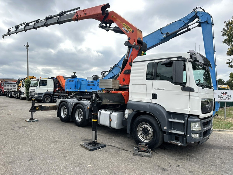 MAN TGS 26.440 6X4 + (22m) CRANE PALFINGER PK62002 E 6x H + 1ME - RETARDER - EURO 5 - BE TRUCK - Auto s hydraulickou rukou: obrázok 1 MAN TGS 26.440 6X4 + (22m) CRANE PALFINGER PK62002 E 6x H + 1ME - RETARDER - EURO 5 - BE TRUCK - Auto s hydraulickou rukou: obrázok 1