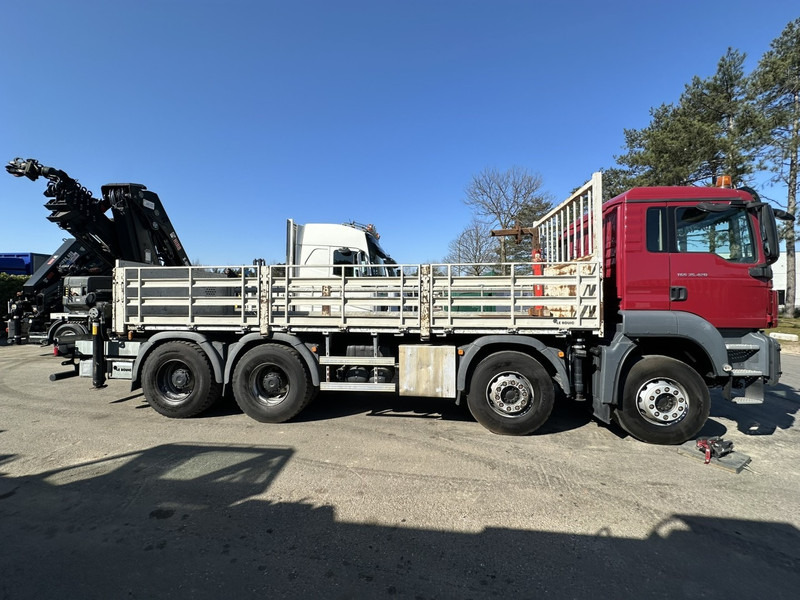 MAN TGS 35.420 8x4 + CRANE HIAB X-HIPRO 302 EP-5 - 192.000km - ROTATOR - 5/6 F - PLATFORM 6m55 - AIR SUSPENSION - TUV 06/2025 - TOP CONDITION - Valníkový/ Plošinový nákladný automobil, Auto s hydraulickou rukou: obrázok 4 MAN TGS 35.420 8x4 + CRANE HIAB X-HIPRO 302 EP-5 - 192.000km - ROTATOR - 5/6 F - PLATFORM 6m55 - AIR SUSPENSION - TUV 06/2025 - TOP CONDITION - Valníkový/ Plošinový nákladný automobil, Auto s hydraulickou rukou: obrázok 4
