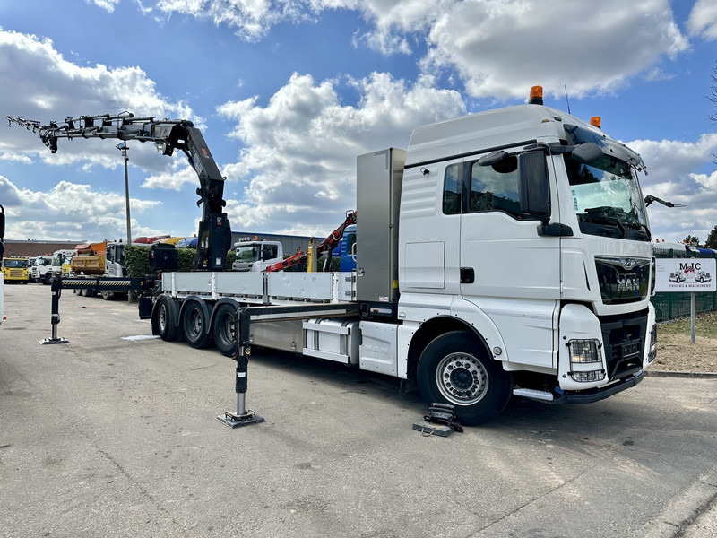 MAN TGX 35.420 8x4-4 TRIDEM + CRANE (26m!) HIAB X-HIPRO 408 E-5 + JIB 100X-5 - PLATFORM 6m40 - *306.245km* - BE TRUCK - Auto s hydraulickou rukou: obrázok 1 MAN TGX 35.420 8x4-4 TRIDEM + CRANE (26m!) HIAB X-HIPRO 408 E-5 + JIB 100X-5 - PLATFORM 6m40 - *306.245km* - BE TRUCK - Auto s hydraulickou rukou: obrázok 1