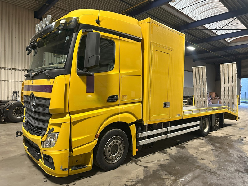 Mercedes-Benz ACTROS 2745 6x2 OPRIJWAGEN / AUTOTRANSPORTER / MACHINE CARRIER - WINCH - 6m10 - EURO 5 - LIFT AXLE - HYDR RAMPS - NL TRUCK - Nákladné vozidlo na prepravu automobilov: obrázok 1 Mercedes-Benz ACTROS 2745 6x2 OPRIJWAGEN / AUTOTRANSPORTER / MACHINE CARRIER - WINCH - 6m10 - EURO 5 - LIFT AXLE - HYDR RAMPS - NL TRUCK - Nákladné vozidlo na prepravu automobilov: obrázok 1