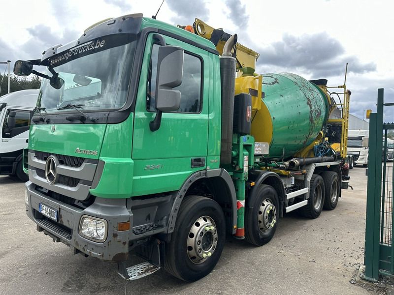Mercedes-Benz ACTROS 3241 8x4 PUMI PM M 21-3 (21m) Putzmeister - *238.000km* / 1586H - EPS - BLADVERING / NAAFREDUCTIE - Autočerpadlo: obrázok 3 Mercedes-Benz ACTROS 3241 8x4 PUMI PM M 21-3 (21m) Putzmeister - *238.000km* / 1586H - EPS - BLADVERING / NAAFREDUCTIE - Autočerpadlo: obrázok 3