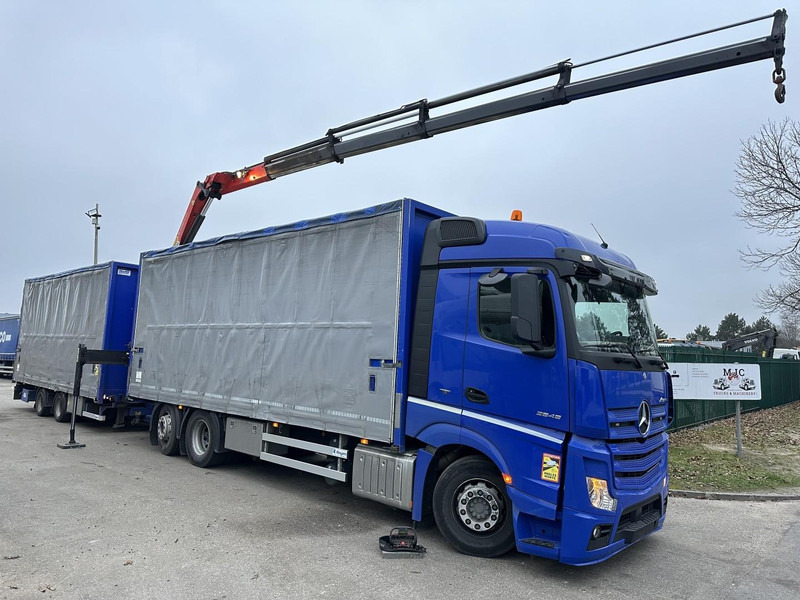 Mercedes-Benz Actros 2645 6x2 105m³ JUMBO + RETARDER + CRANE PALFINGER PK 19.001 SLD (4x) + RADIO - *FULL AIR* - FRIGO - EURO 6 - SAF AXLES - BELGIAN TRUCK - Auto s hydraulickou rukou: obrázok 1 Mercedes-Benz Actros 2645 6x2 105m³ JUMBO + RETARDER + CRANE PALFINGER PK 19.001 SLD (4x) + RADIO - *FULL AIR* - FRIGO - EURO 6 - SAF AXLES - BELGIAN TRUCK - Auto s hydraulickou rukou: obrázok 1