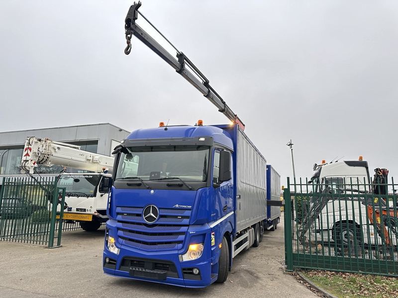 Mercedes-Benz Actros 2645 6x2 105m³ JUMBO + RETARDER + KRAN PALFINGER PK 19.001 SLD (4x) + RADIO - *FULL AIR* - FRIGO - EURO 6 - SAF AXLES - BELGIAN TRUCK - Skříňový nákladní auto, Auto s hydraulickou rukou: obrázok 4 Mercedes-Benz Actros 2645 6x2 105m³ JUMBO + RETARDER + KRAN PALFINGER PK 19.001 SLD (4x) + RADIO - *FULL AIR* - FRIGO - EURO 6 - SAF AXLES - BELGIAN TRUCK - Skříňový nákladní auto, Auto s hydraulickou rukou: obrázok 4