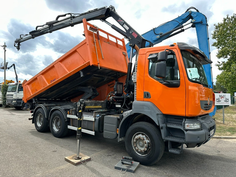 Renault KERAX 380 DXI 6x4 TIPPER + CRANE HIAB 144 B-3 - RADIO - *246.000km* - RETARDER - BORDMATIC - EURO 5 - Sklápač, Auto s hydraulickou rukou: obrázok 1 Renault KERAX 380 DXI 6x4 TIPPER + CRANE HIAB 144 B-3 - RADIO - *246.000km* - RETARDER - BORDMATIC - EURO 5 - Sklápač, Auto s hydraulickou rukou: obrázok 1