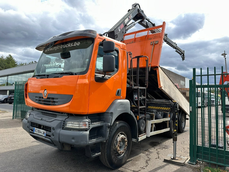 Renault KERAX 380 DXI 6x4 TIPPER + CRANE HIAB 144 B-3 - RADIO - *246.000km* - RETARDER - BORDMATIC - EURO 5 - Sklápač, Auto s hydraulickou rukou: obrázok 2 Renault KERAX 380 DXI 6x4 TIPPER + CRANE HIAB 144 B-3 - RADIO - *246.000km* - RETARDER - BORDMATIC - EURO 5 - Sklápač, Auto s hydraulickou rukou: obrázok 2