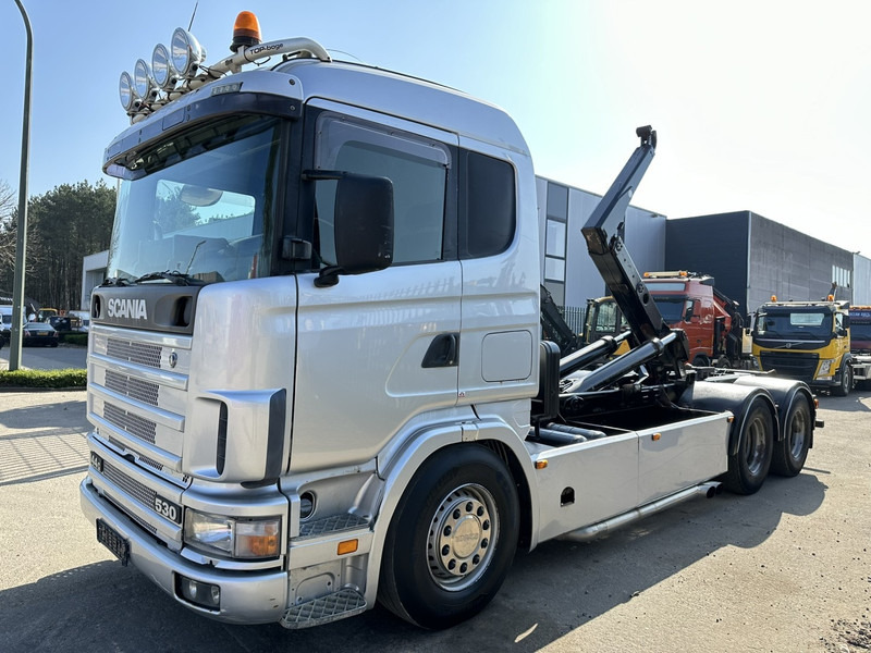 Scania 144G-530 V8 6x4 HOOKLIFT 20T MEILLER -VOL LUCHT - OPTI-CRUISE - CR19 SLAAPCABINE - Hákový nosič kontajnerov: obrázok 3 Scania 144G-530 V8 6x4 HOOKLIFT 20T MEILLER -VOL LUCHT - OPTI-CRUISE - CR19 SLAAPCABINE - Hákový nosič kontajnerov: obrázok 3
