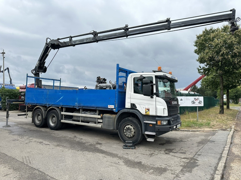 Scania P410 6x4 + CRANE HIAB 166 ES-4 - RETARDER - ROTATOR - PLATFORM 6m80 - BIG AXLES HUB REDUCTION - STEEL SPRING - Auto s hydraulickou rukou: obrázok 2 Scania P410 6x4 + CRANE HIAB 166 ES-4 - RETARDER - ROTATOR - PLATFORM 6m80 - BIG AXLES HUB REDUCTION - STEEL SPRING - Auto s hydraulickou rukou: obrázok 2