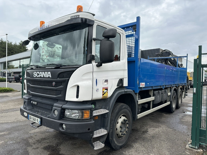 Scania P410 6x4 + CRANE HIAB 166 ES-4 - RETARDER - ROTATOR - PLATFORM 6m80 - BIG AXLES HUB REDUCTION - STEEL SPRING - Auto s hydraulickou rukou: obrázok 4 Scania P410 6x4 + CRANE HIAB 166 ES-4 - RETARDER - ROTATOR - PLATFORM 6m80 - BIG AXLES HUB REDUCTION - STEEL SPRING - Auto s hydraulickou rukou: obrázok 4