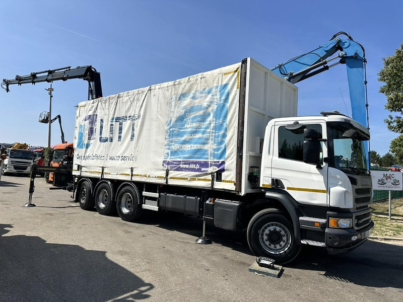 Scania P410 8x4 TRIDEM + CRANE HIAB 244 EP-4 HIDUO - RETARDER - LIFT + STEERING AXLE - *327.000km* - RADIO - Auto s hydraulickou rukou: obrázok 3 Scania P410 8x4 TRIDEM + CRANE HIAB 244 EP-4 HIDUO - RETARDER - LIFT + STEERING AXLE - *327.000km* - RADIO - Auto s hydraulickou rukou: obrázok 3