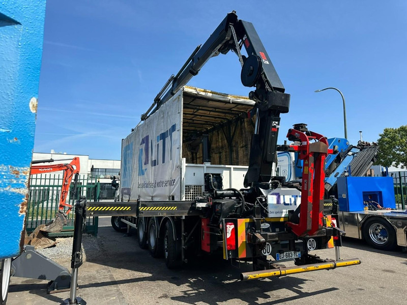 Plachtové nákladné vozidlo, Auto s hydraulickou rukou Scania P410 8x4 TRIDEM PRITSCHE PLANE + KRAN HIAB 244 EP-4 HIDUO - RETARDER - LIFT + STEERING AXLE - *327.000km* - RADIO: obrázok 18 Plachtové nákladné vozidlo, Auto s hydraulickou rukou Scania P410 8x4 TRIDEM PRITSCHE PLANE + KRAN HIAB 244 EP-4 HIDUO - RETARDER - LIFT + STEERING AXLE - *327.000km* - RADIO: obrázok 18