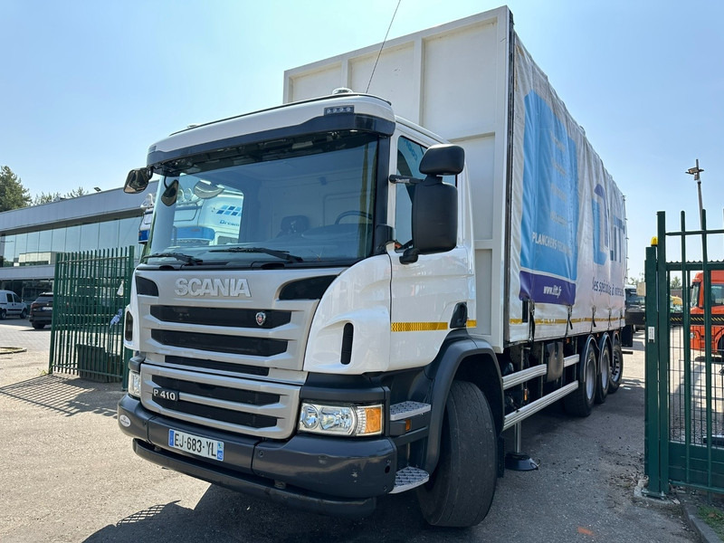 Scania P410 8x4 TRIDEM PRITSCHE PLANE + KRAN HIAB 244 EP-4 HIDUO - RETARDER - LIFT + STEERING AXLE - *327.000km* - RADIO - Plachtové nákladné vozidlo, Auto s hydraulickou rukou: obrázok 4 Scania P410 8x4 TRIDEM PRITSCHE PLANE + KRAN HIAB 244 EP-4 HIDUO - RETARDER - LIFT + STEERING AXLE - *327.000km* - RADIO - Plachtové nákladné vozidlo, Auto s hydraulickou rukou: obrázok 4