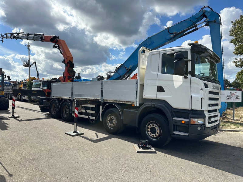 Scania R420 8x4 + CRANE PALFINGER PK44002 F (7x) + Rotator - 6m50 platform - Manual - - Auto s hydraulickou rukou: obrázok 1 Scania R420 8x4 + CRANE PALFINGER PK44002 F (7x) + Rotator - 6m50 platform - Manual - - Auto s hydraulickou rukou: obrázok 1
