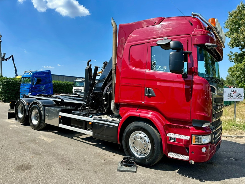 Scania R580 6X2 V8 HOOKLIFT + CRANE HIAB 211 E-4 HIPRO - ROTATOR - RETARDER - ALCOA ALU - RADIO - NL TRUCK - Hákový nosič kontajnerov, Auto s hydraulickou rukou: obrázok 2 Scania R580 6X2 V8 HOOKLIFT + CRANE HIAB 211 E-4 HIPRO - ROTATOR - RETARDER - ALCOA ALU - RADIO - NL TRUCK - Hákový nosič kontajnerov, Auto s hydraulickou rukou: obrázok 2