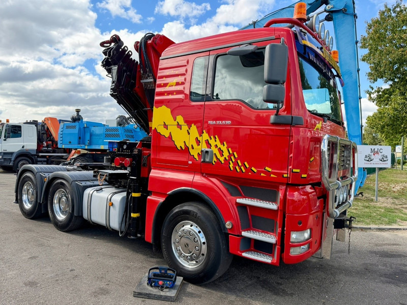 MAN TGA 33.530 6x4 - 90T ZSM + KRAN HMF 3720 K6 (17.3m) - RETARDER - MANUAL ZF - EURO 3 - 590.000km - ALCOA - BIG AXLES HUB REDUCTION - BE TRUCK - TOP CONDITION - Ťahač: obrázok 1 MAN TGA 33.530 6x4 - 90T ZSM + KRAN HMF 3720 K6 (17.3m) - RETARDER - MANUAL ZF - EURO 3 - 590.000km - ALCOA - BIG AXLES HUB REDUCTION - BE TRUCK - TOP CONDITION - Ťahač: obrázok 1
