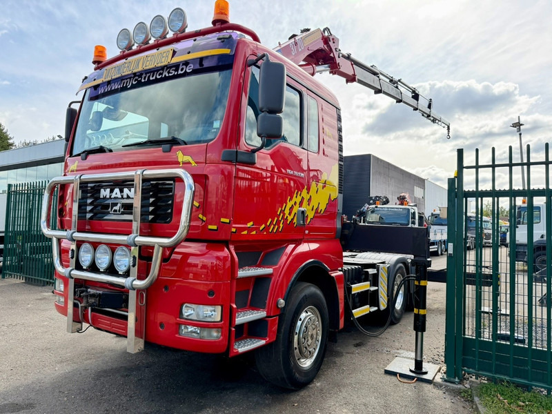 MAN TGA 33.530 6x4 - 90T ZSM + KRAN HMF 3720 K6 (17.3m) - RETARDER - MANUAL ZF - EURO 3 - 590.000km - ALCOA - BIG AXLES HUB REDUCTION - BE TRUCK - TOP CONDITION - Ťahač: obrázok 4 MAN TGA 33.530 6x4 - 90T ZSM + KRAN HMF 3720 K6 (17.3m) - RETARDER - MANUAL ZF - EURO 3 - 590.000km - ALCOA - BIG AXLES HUB REDUCTION - BE TRUCK - TOP CONDITION - Ťahač: obrázok 4