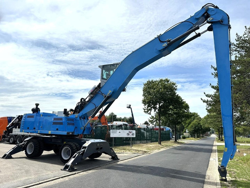 Terex FUCHS MHL 360 OVERSLAGKRAAN / MATERIAL HANDLER / UMSCHLAGBAGGER - TOP ZUSTAND - Kolesové rýpadlo: obrázok 1 Terex FUCHS MHL 360 OVERSLAGKRAAN / MATERIAL HANDLER / UMSCHLAGBAGGER - TOP ZUSTAND - Kolesové rýpadlo: obrázok 1
