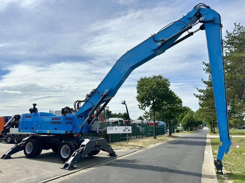 Terex FUCHS MHL 360 OVERSLAGKRAAN / MATERIAL HANDLER / UMSCHLAGBAGGER - TOP ZUSTAND - Kolesové rýpadlo: obrázok 2 Terex FUCHS MHL 360 OVERSLAGKRAAN / MATERIAL HANDLER / UMSCHLAGBAGGER - TOP ZUSTAND - Kolesové rýpadlo: obrázok 2