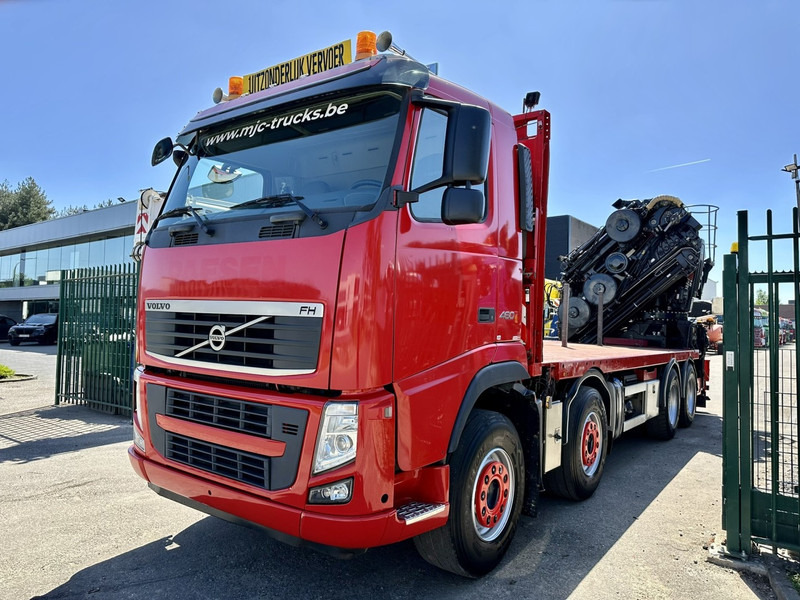 Volvo FH 460 8X4 +(27m!) CRANE HIAB 700 E-6 HIPRO + FLYJIB 165X-4 - ROTATOR - *487.000km* - E5 - BE TRUCK 2011 - Valníkový/ Plošinový nákladný automobil, Auto s hydraulickou rukou: obrázok 4 Volvo FH 460 8X4 +(27m!) CRANE HIAB 700 E-6 HIPRO + FLYJIB 165X-4 - ROTATOR - *487.000km* - E5 - BE TRUCK 2011 - Valníkový/ Plošinový nákladný automobil, Auto s hydraulickou rukou: obrázok 4