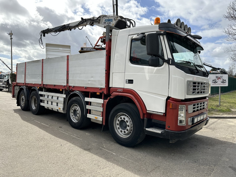 Volvo FM 480 8X2 - EURO 5 - STEERING AXLE / LENK ACHSE + KENNIS 14.000R - I SHIFT - Valníkový/ Plošinový nákladný automobil: obrázok 1 Volvo FM 480 8X2 - EURO 5 - STEERING AXLE / LENK ACHSE + KENNIS 14.000R - I SHIFT - Valníkový/ Plošinový nákladný automobil: obrázok 1