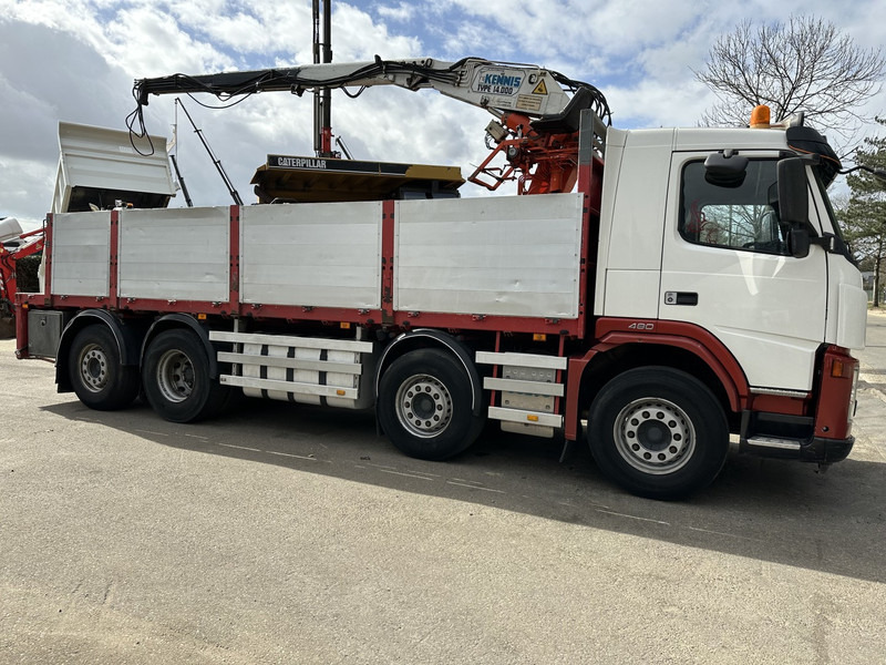 Volvo FM 480 8X2 - EURO 5 - STEERING AXLE / LENK ACHSE + KENNIS 14.000R - I SHIFT - Valníkový/ Plošinový nákladný automobil: obrázok 3 Volvo FM 480 8X2 - EURO 5 - STEERING AXLE / LENK ACHSE + KENNIS 14.000R - I SHIFT - Valníkový/ Plošinový nákladný automobil: obrázok 3