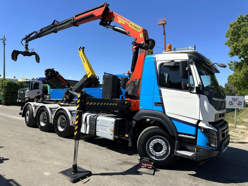 Volvo FMX 460 8x4 TRIDEM HOOKLIFT + CRANE PK 23002 SH + GRABBER / ROTATOR - EURO 6 - LIFT + STEERING AXLE - *374.000km* - EXT BUMPER - Hákový nosič kontajnerov, Auto s hydraulickou rukou: obrázok 1 Volvo FMX 460 8x4 TRIDEM HOOKLIFT + CRANE PK 23002 SH + GRABBER / ROTATOR - EURO 6 - LIFT + STEERING AXLE - *374.000km* - EXT BUMPER - Hákový nosič kontajnerov, Auto s hydraulickou rukou: obrázok 1