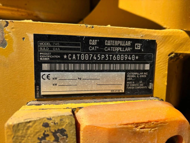 Cat 745 04A - Ťahačový kĺbový damper: obrázok 4 Cat 745 04A - Ťahačový kĺbový damper: obrázok 4