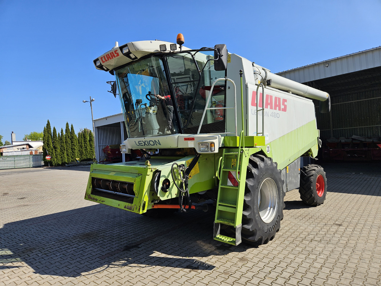 Claas Lexion 480 - Obilný kombajn: obrázok 1 Claas Lexion 480 - Obilný kombajn: obrázok 1