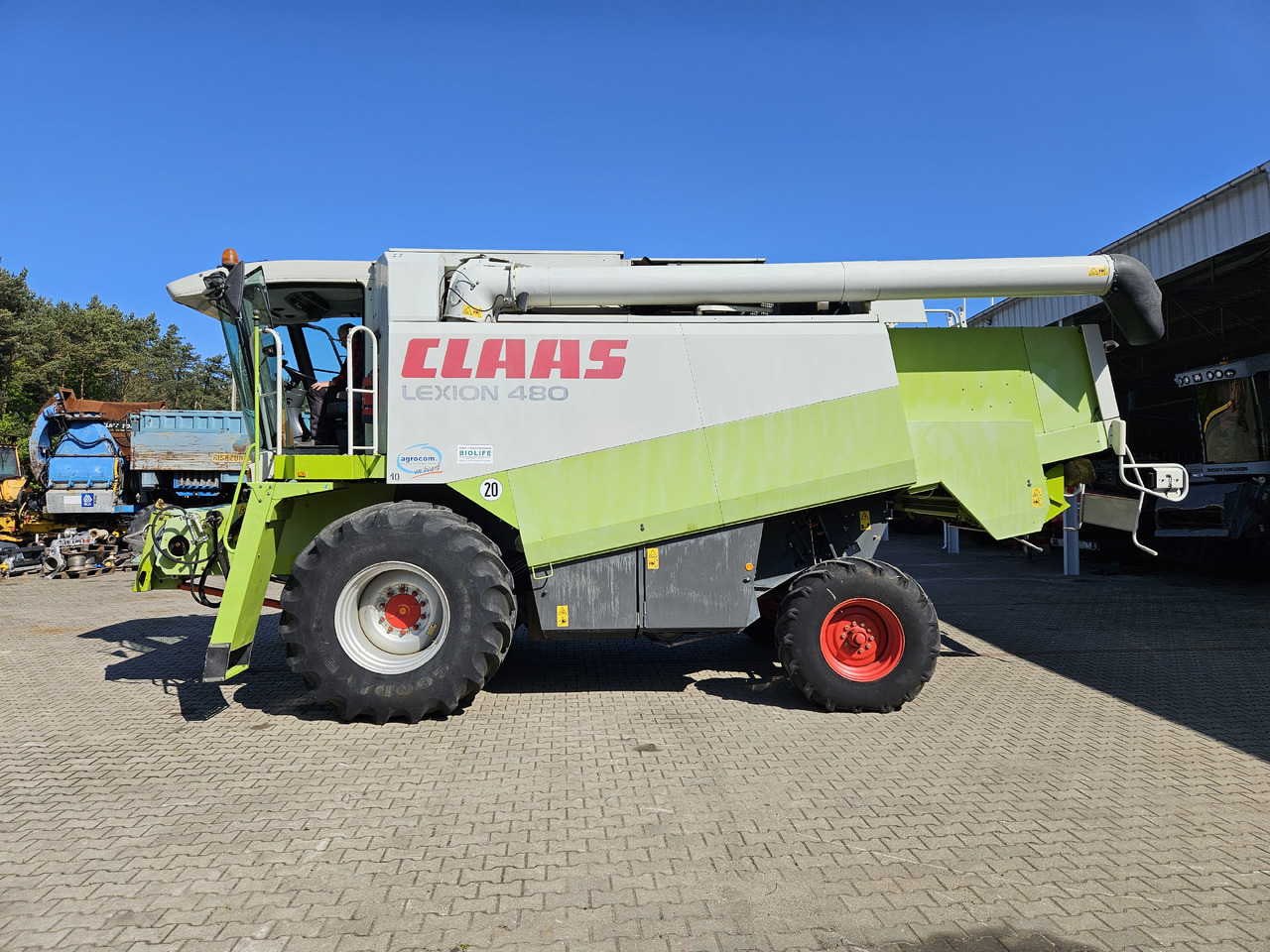 Claas Lexion 480 - Obilný kombajn: obrázok 3 Claas Lexion 480 - Obilný kombajn: obrázok 3
