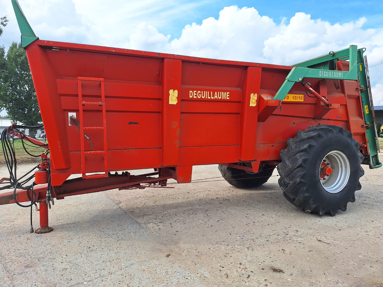 DEGUILLAUME HVD1310 - Rozmetadlo hnoja: obrázok 1 DEGUILLAUME HVD1310 - Rozmetadlo hnoja: obrázok 1