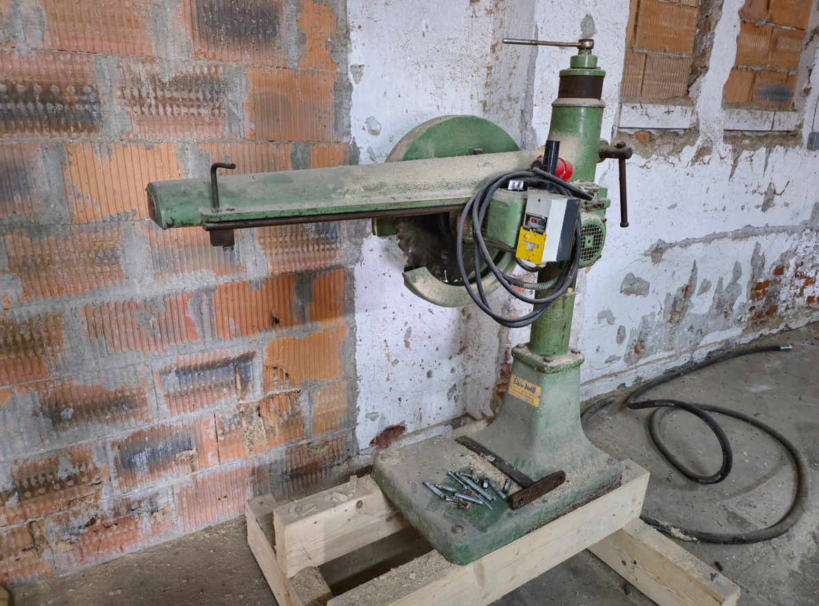 Piła Radialna EISEN-WOLFF 500 mm / 5,5 kW - Drevoobrábací stroj: obrázok 1 Piła Radialna EISEN-WOLFF 500 mm / 5,5 kW - Drevoobrábací stroj: obrázok 1