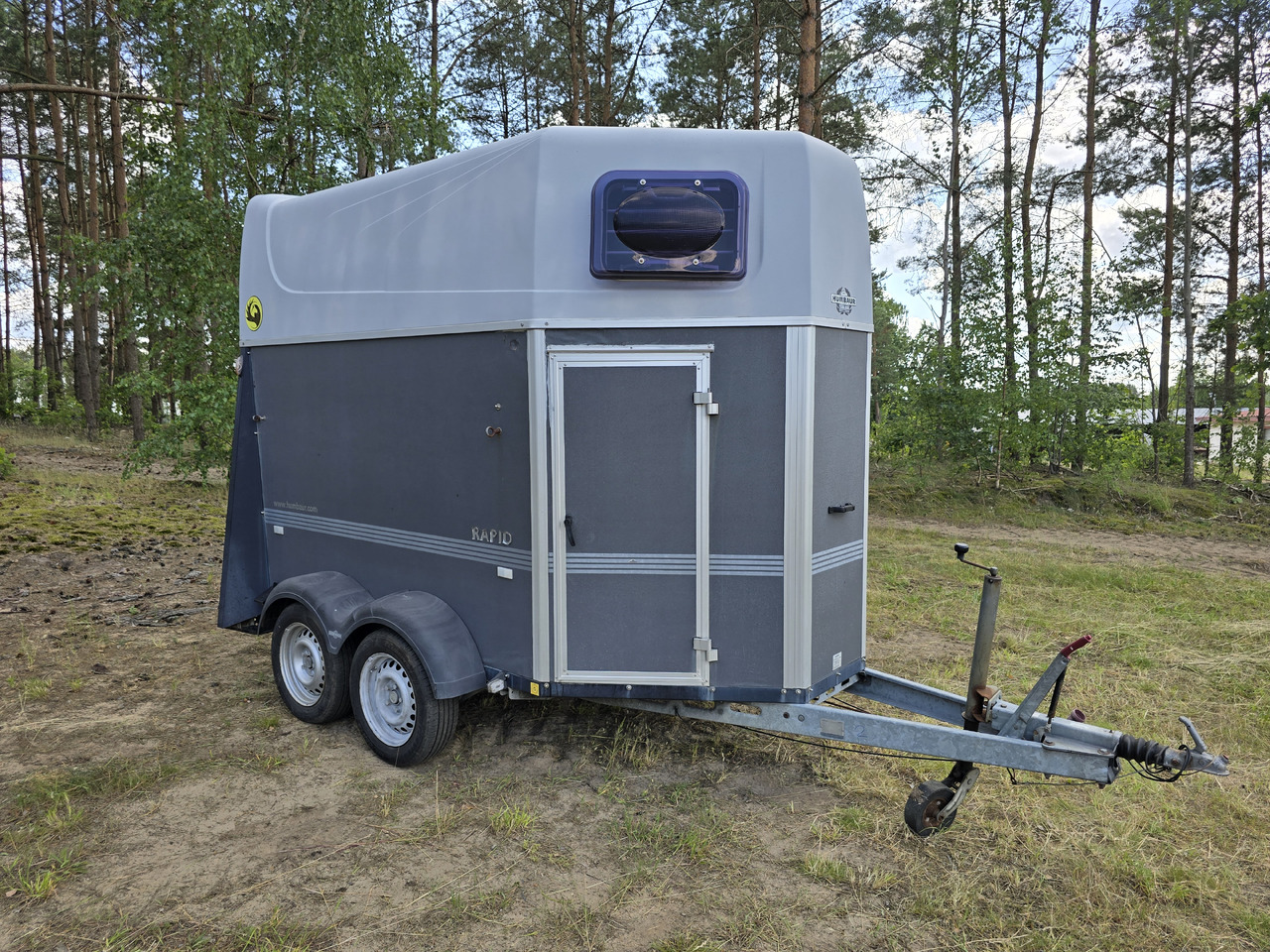 Humbaur HP2006 2ES - Príves na přepravu zvířat: obrázok 1 Humbaur HP2006 2ES - Príves na přepravu zvířat: obrázok 1