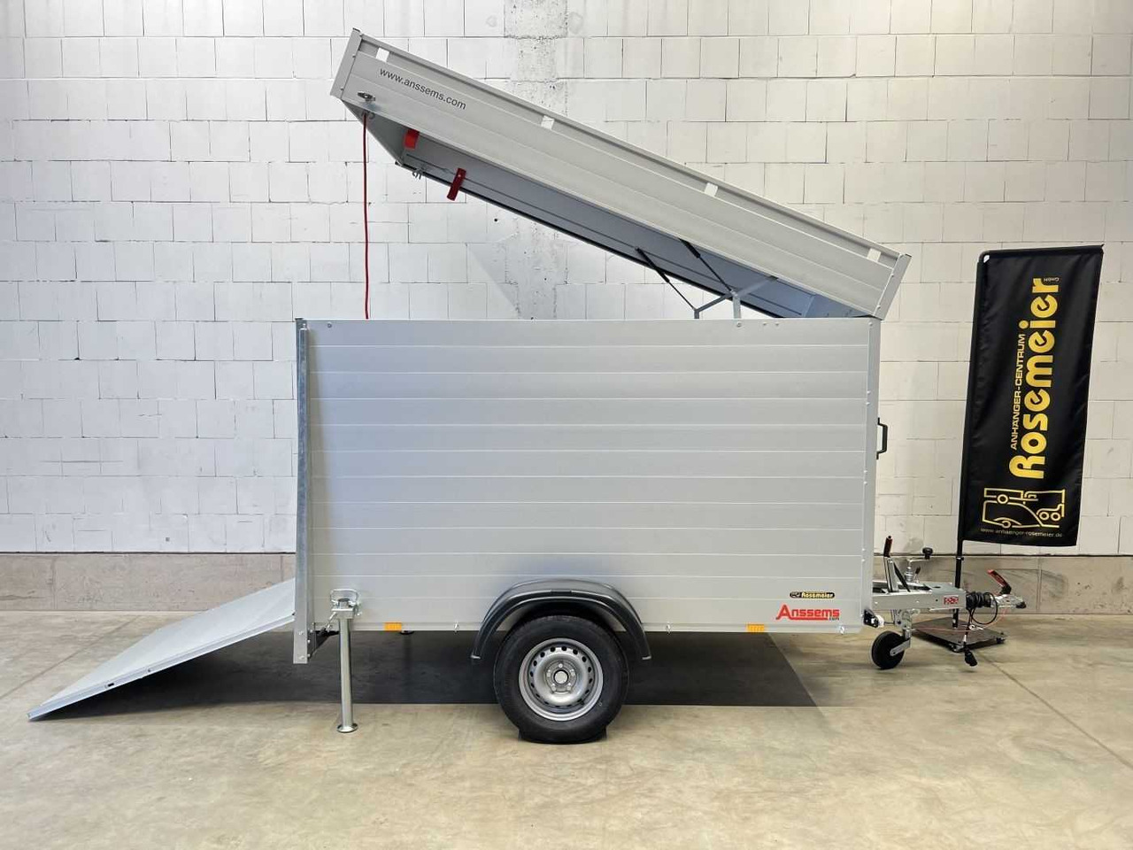 ANSSEMS GTB 1200 VT3 Deckelanhänger - Auto príves: obrázok 1 ANSSEMS GTB 1200 VT3 Deckelanhänger - Auto príves: obrázok 1