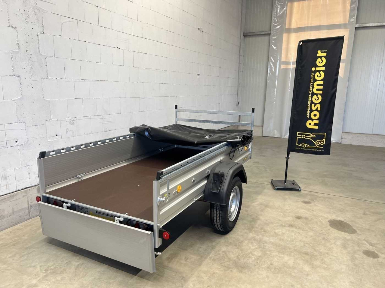 BOECKMANN TL-AL 2513/135 Profi Fl-Pl Kastenanhänger gebrem - Auto príves: obrázok 2 BOECKMANN TL-AL 2513/135 Profi Fl-Pl Kastenanhänger gebrem - Auto príves: obrázok 2