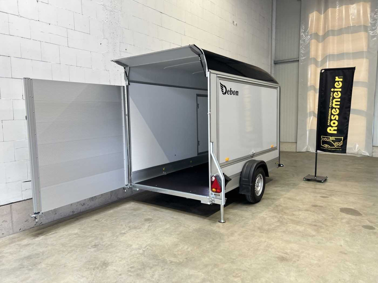 Nový Predajná príves CHEVAL LIBERTE DEBON C300 Roadster Verk.Kl Tür Kofferanhänger: obrázok 6