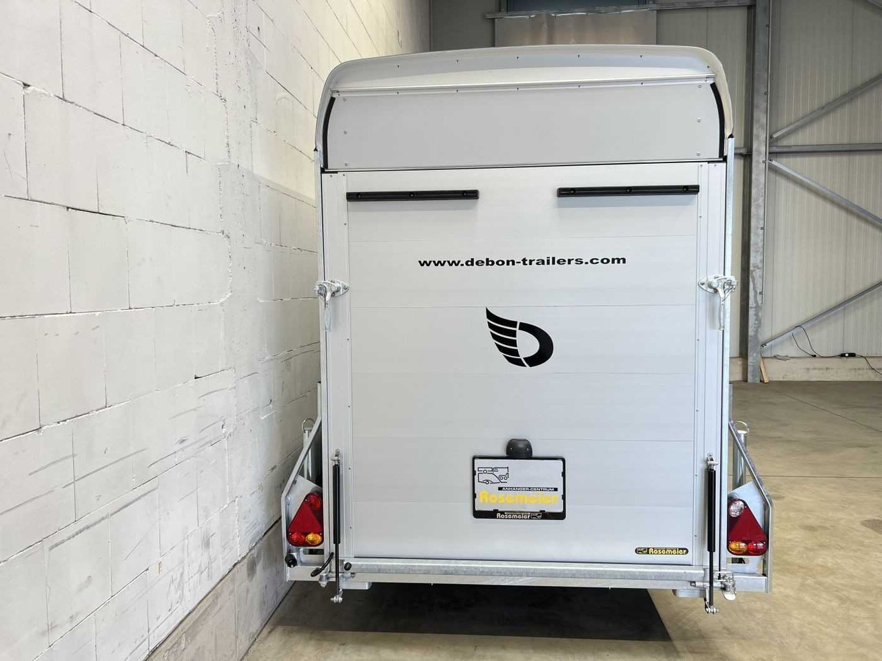 Nový Predajná príves CHEVAL LIBERTE DEBON C300 Roadster Verk.Kl Tür Kofferanhänger: obrázok 15