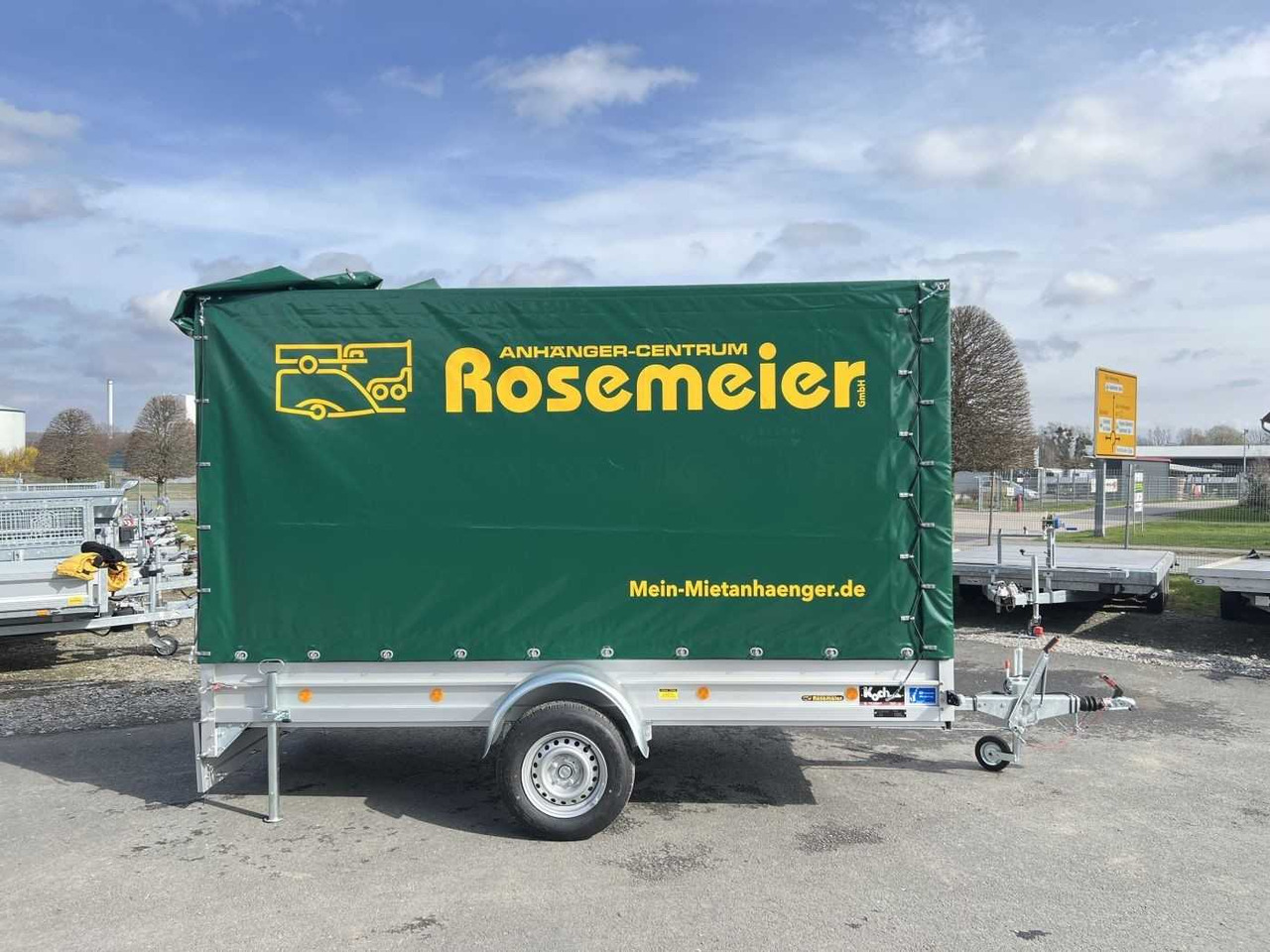 KOCH 8.15 Plane Kastenanhänger gebremst - Auto príves: obrázok 1 KOCH 8.15 Plane Kastenanhänger gebremst - Auto príves: obrázok 1