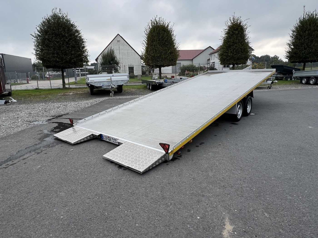 SCHARFEN Typ 13 Alu Autotransporter - Príves prepravník áut: obrázok 2 SCHARFEN Typ 13 Alu Autotransporter - Príves prepravník áut: obrázok 2