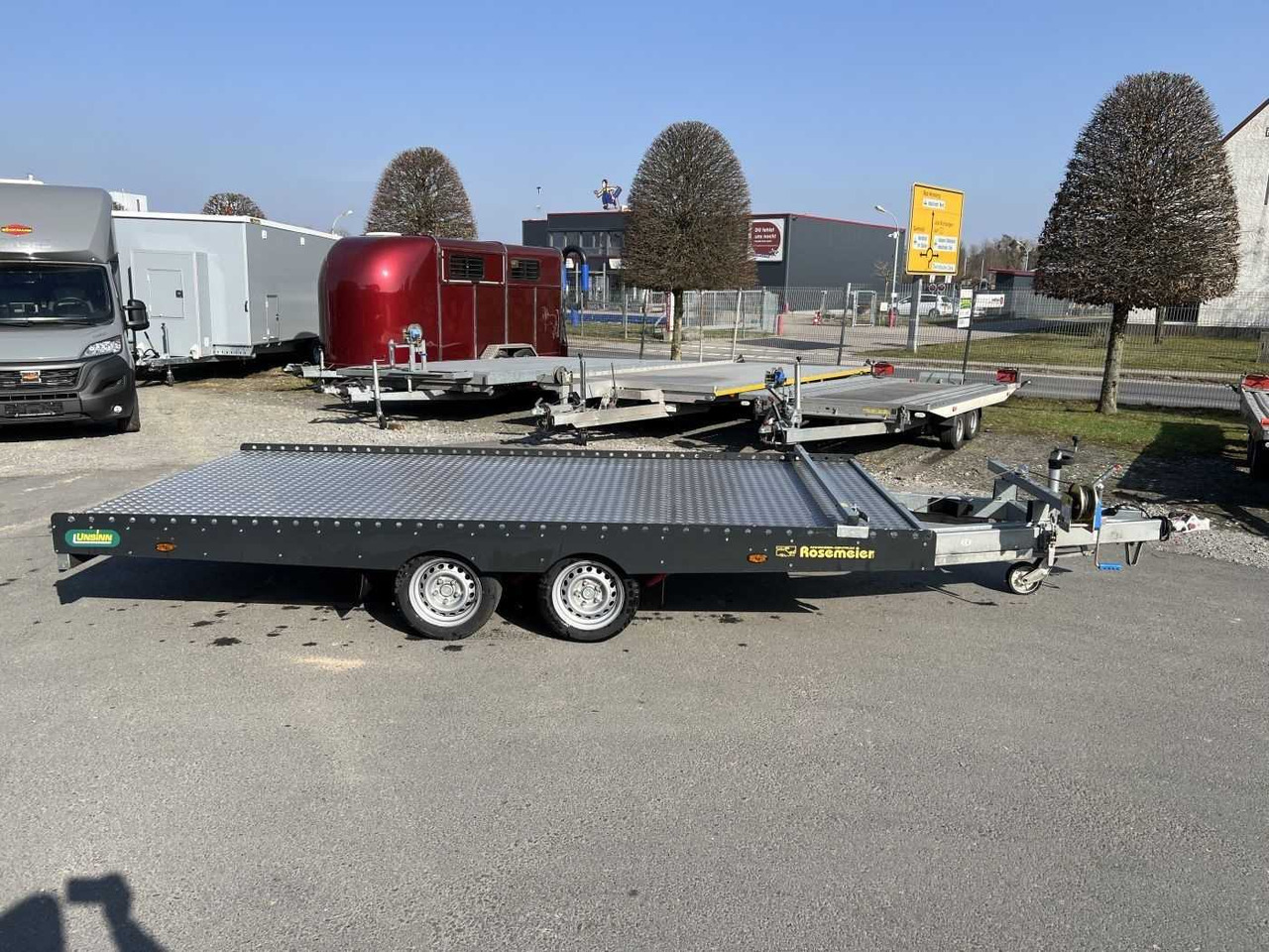 UNSINN AHK 3543-13-2070 Autotransporter - Príves prepravník áut: obrázok 2 UNSINN AHK 3543-13-2070 Autotransporter - Príves prepravník áut: obrázok 2