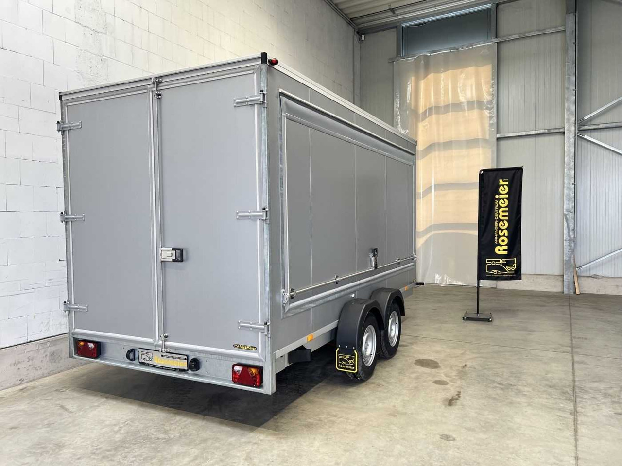 Nový Príves skriňové VEZEKO TK D 27.40 Flügeltüren+Seitenk Kofferanhänger Promotionanhänger: obrázok 6 Nový Príves skriňové VEZEKO TK D 27.40 Flügeltüren+Seitenk Kofferanhänger Promotionanhänger: obrázok 6